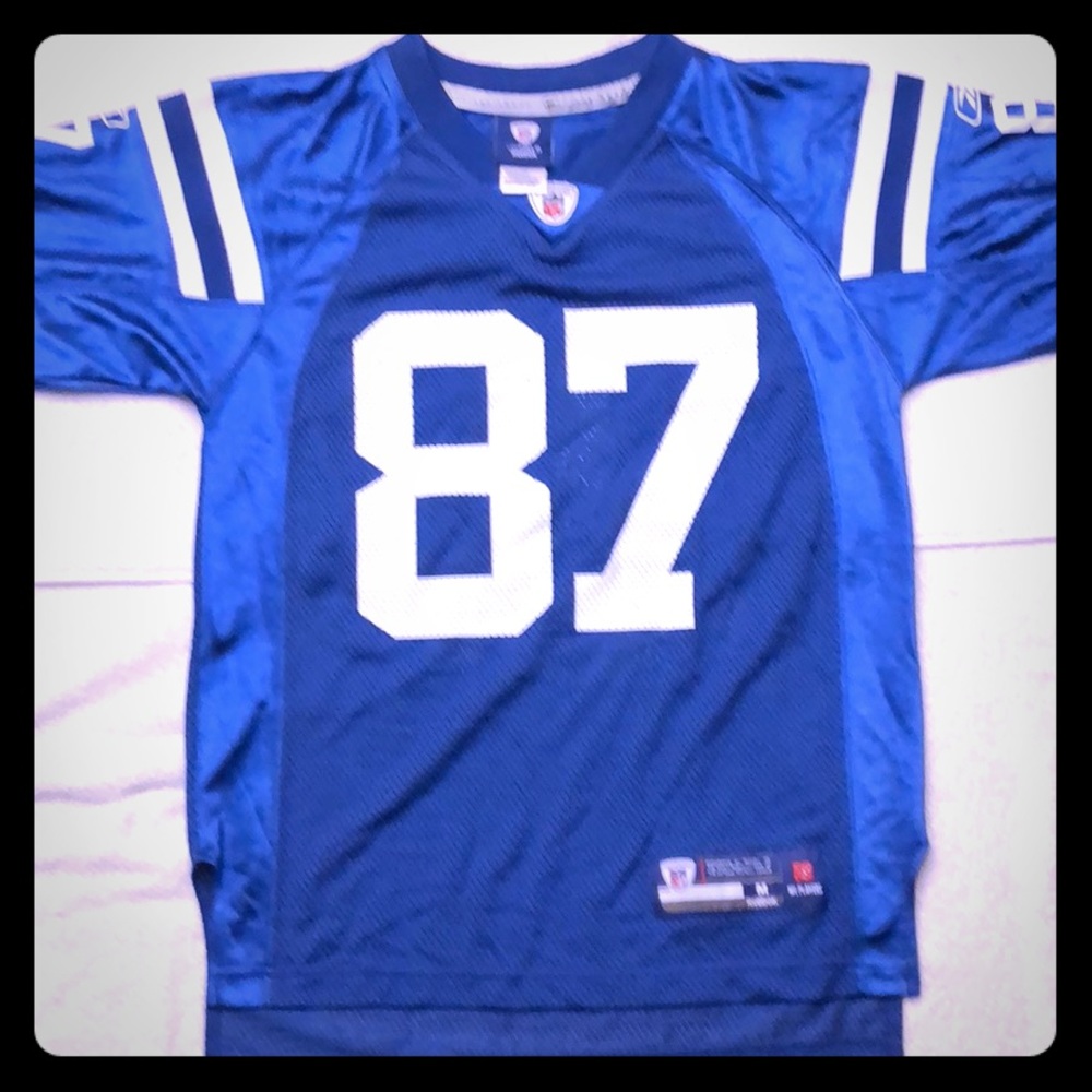 Reebok Indianapolis Colts Reggie Wayne Jersey YM